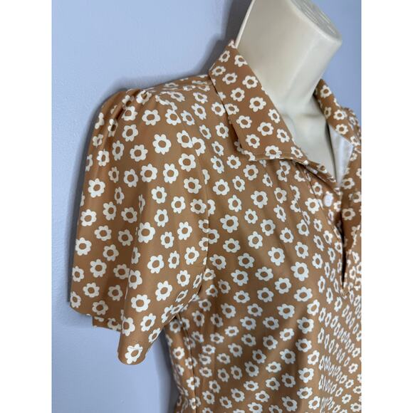 SMITH & QUINN Caramel Reagan Polo Shirt Golf Performance Women's S - Picture 6 of 13